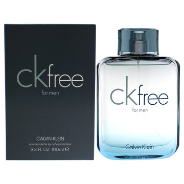 CK Free by Calvin Klein for Men 3.3 oz EDT Spray