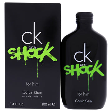 CK One Shock For Him by Calvin Klein for Men 3.4 oz EDT Spray