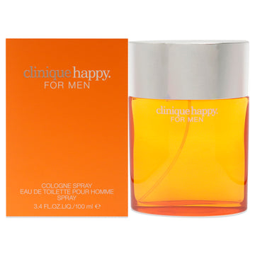 Clinique Happy Cologne Spray by Clinique for Men - 3.4 oz EDT Spray