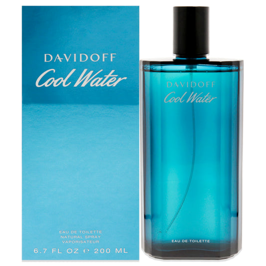 Cool Water by Davidoff for Men - 6.7 oz EDT Spray