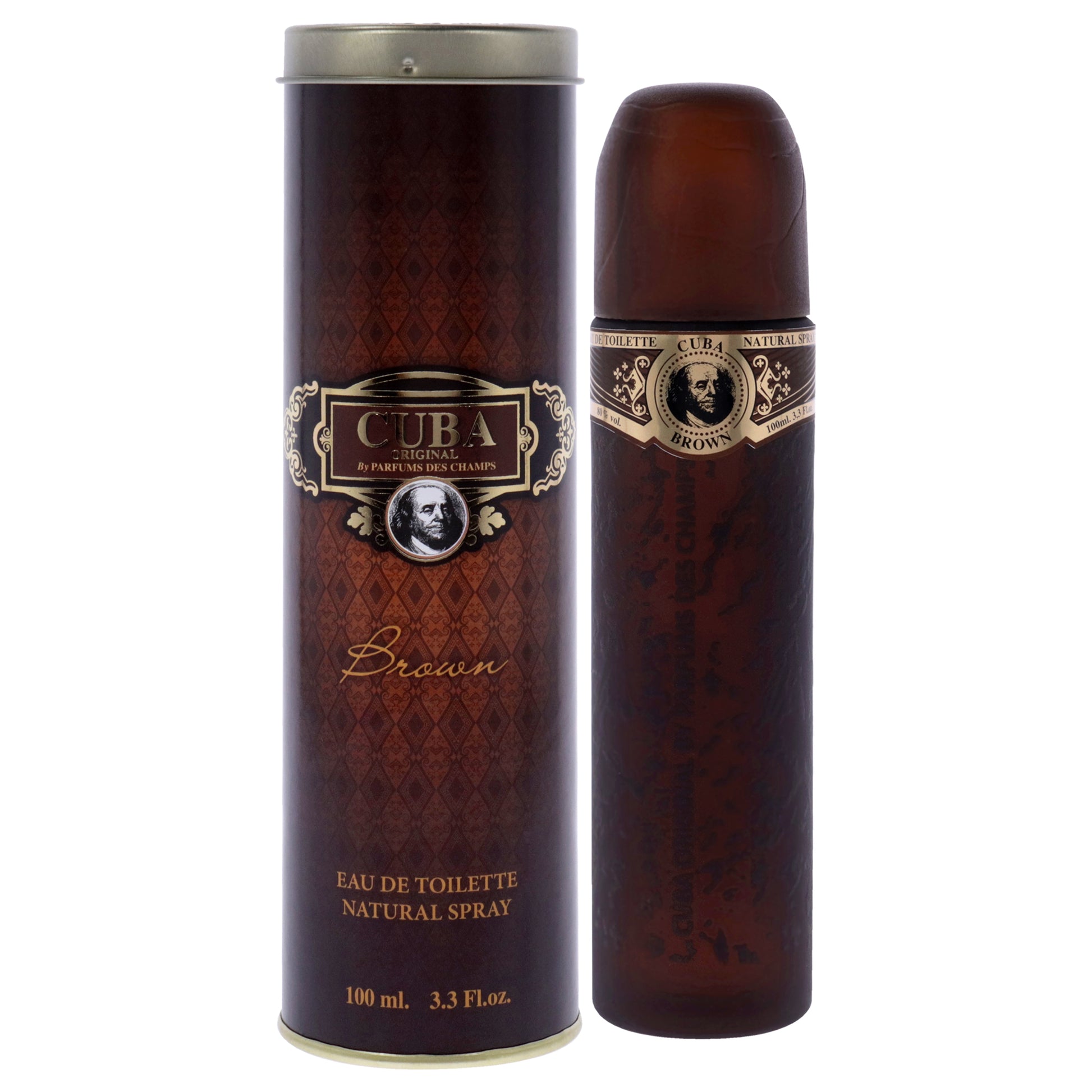 Cuba Cuba Brown Men EDT Spray