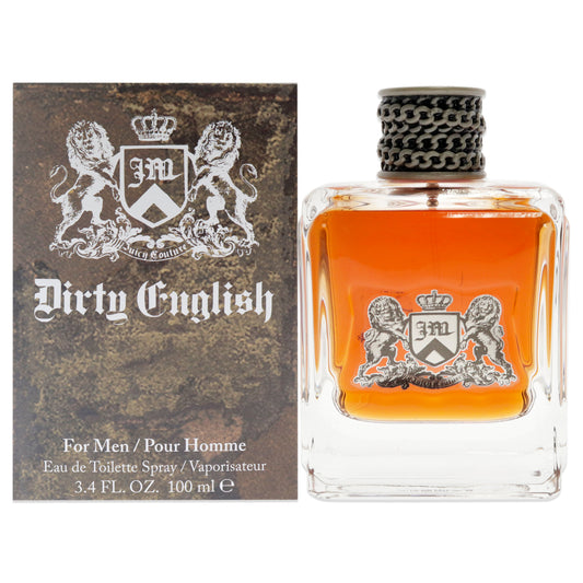 Dirty English by Juicy Couture for Men 3.4 oz EDT Spray