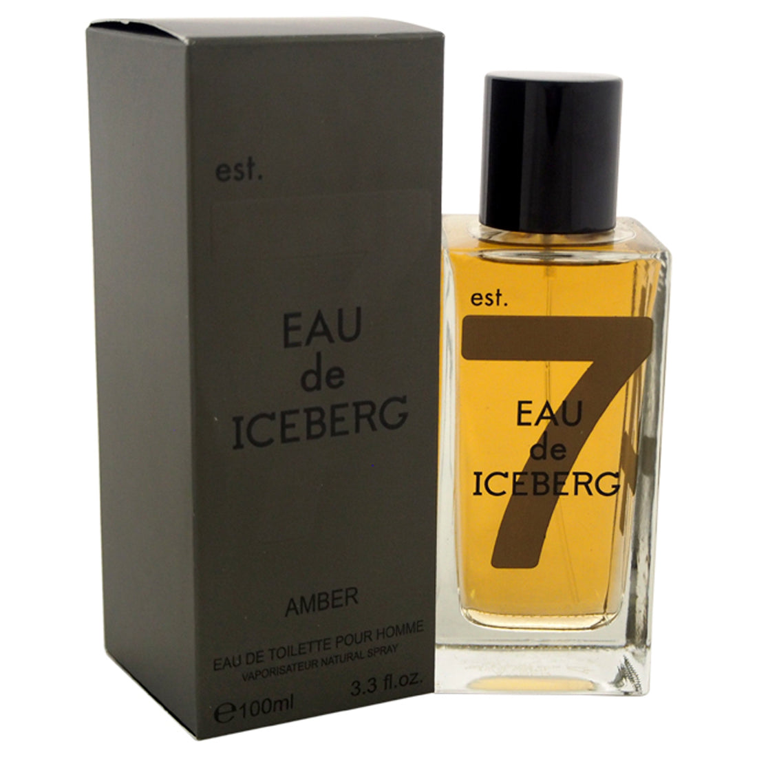 Eau de Iceberg Amber by Iceberg for Men - 3.3 oz EDT Spray