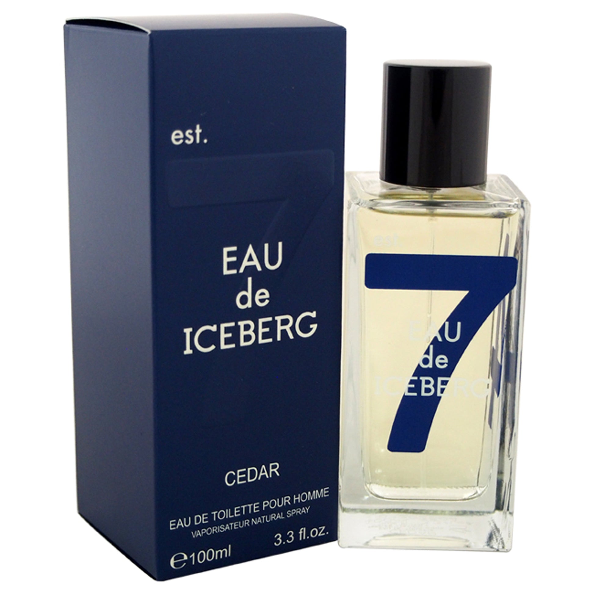 Eau de Iceberg Cedar by Iceberg for Men - 3.3 oz EDT Spray