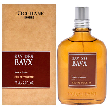 Eau des Baux by LOccitane for Men - 2.5 oz EDT Spray