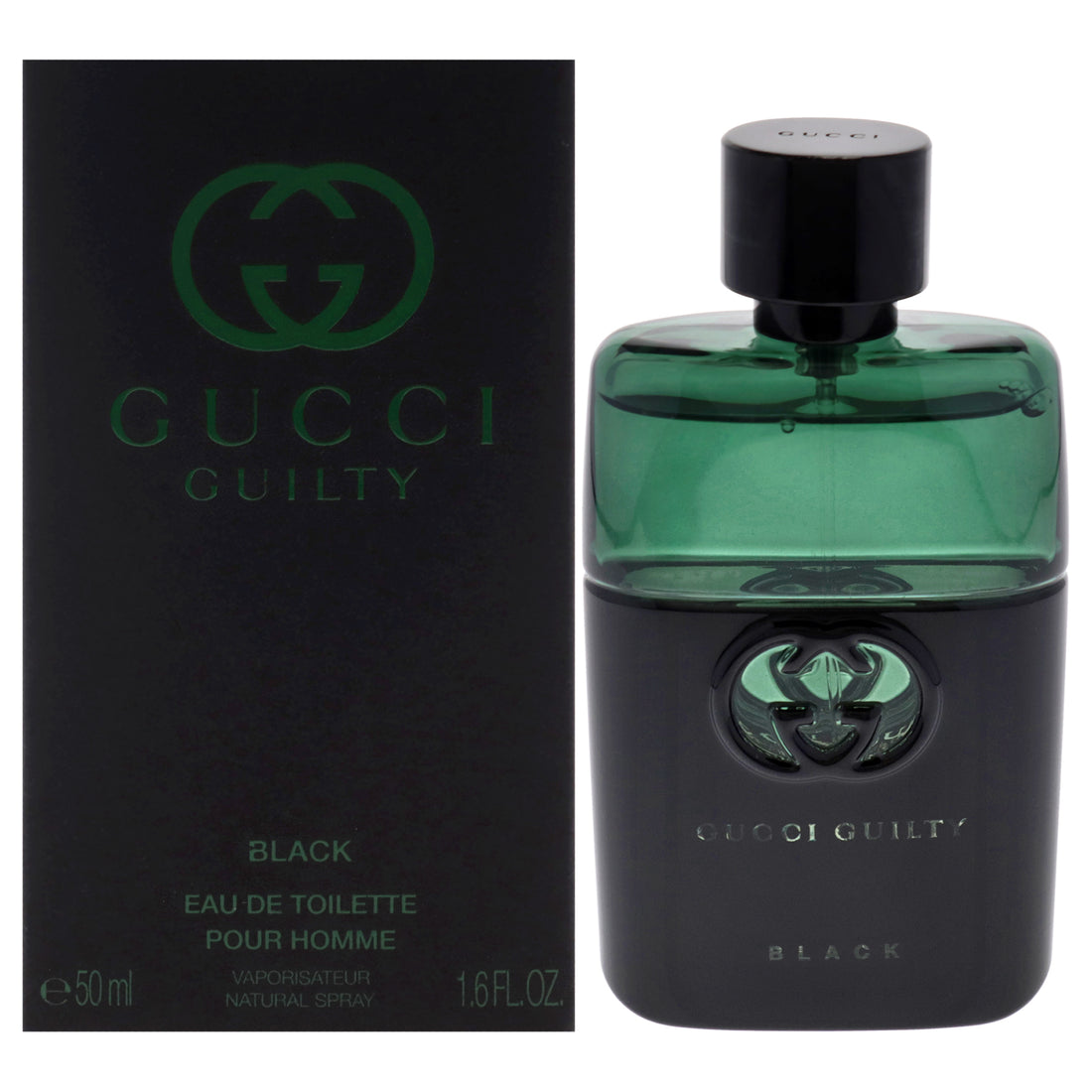 Gucci Guilty Black Pour Homme by Gucci for Men - 1.6 oz EDT Spray