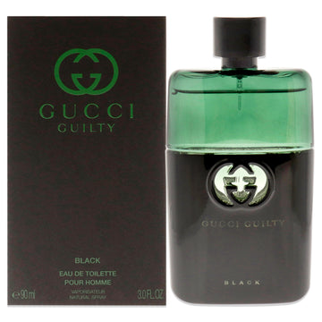 Gucci Guilty Black Pour Homme by Gucci for Men - 3 oz EDT Spray