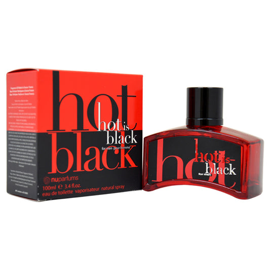 Hot Is Black by Nuparfums for Men - 3.4 oz EDT Spray
