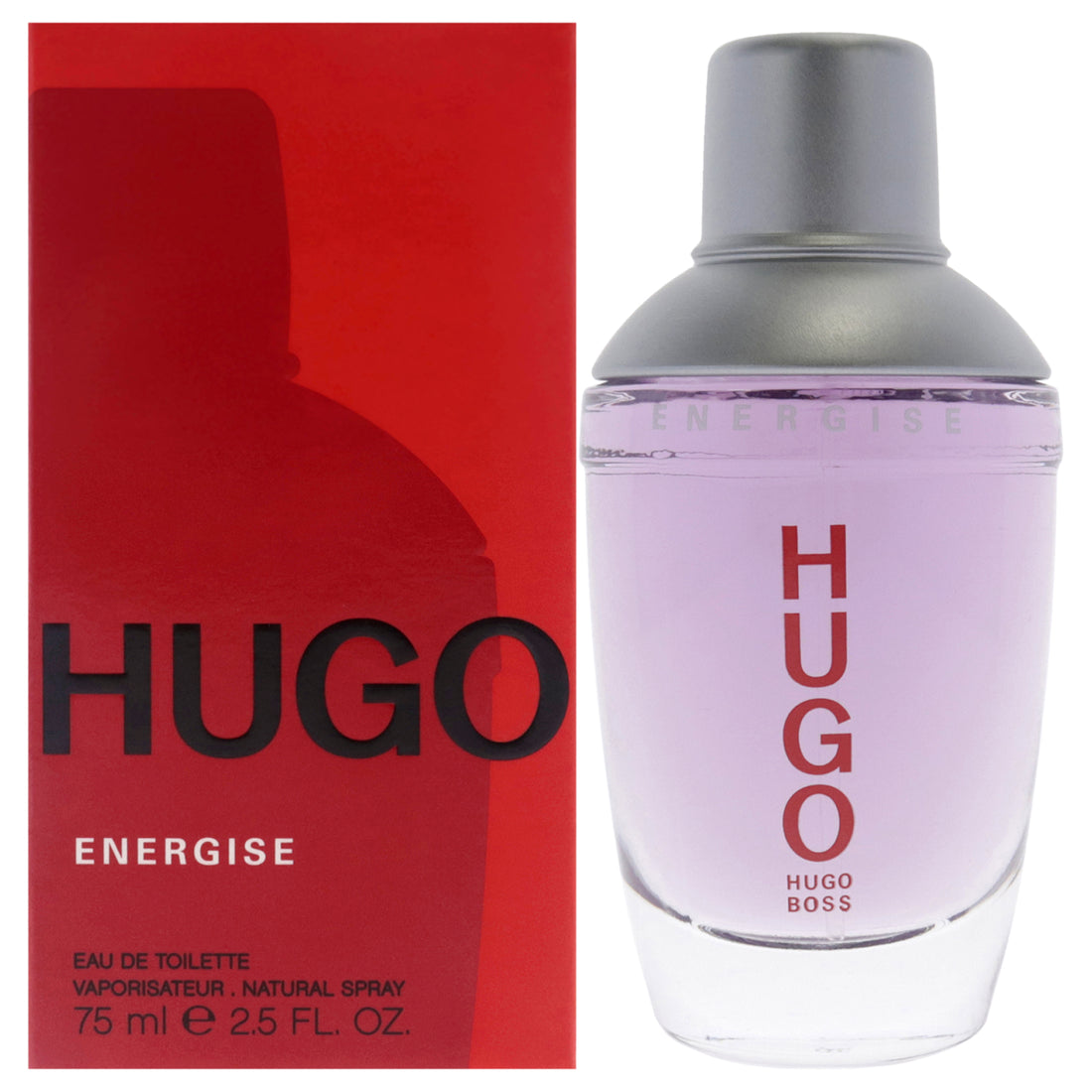 Hugo Energise by Hugo Boss for Men 2.5 oz EDT Spray