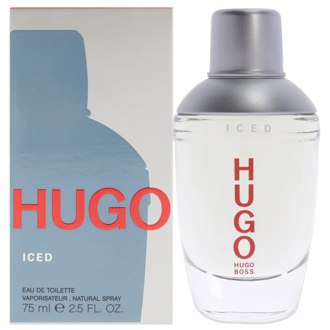 Hugo Iced by Hugo Boss for Men 2.5 oz EDT Spray