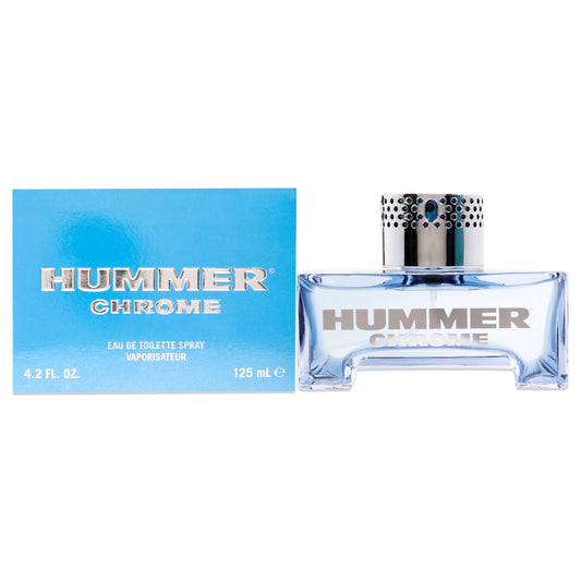 Hummer Chrome by Hummer for Men 4.2 oz EDT Spray