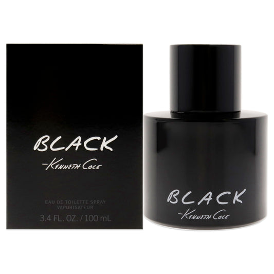 Kenneth Cole Black by Kenneth Cole for Men 3.4 oz EDT Spray