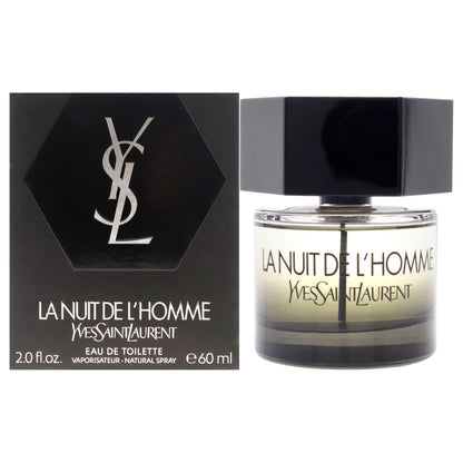 Yves Saint Laurent La Nuit De LHomme Men EDT Spray