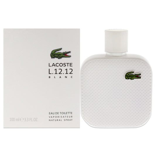 Lacoste Eau De Lacoste L.12.12 Blanc by Lacoste for Men 3.3 oz EDT Spray