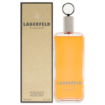 Lagerfeld Classic by Lagerfeld for Men 5 oz EDT Spray