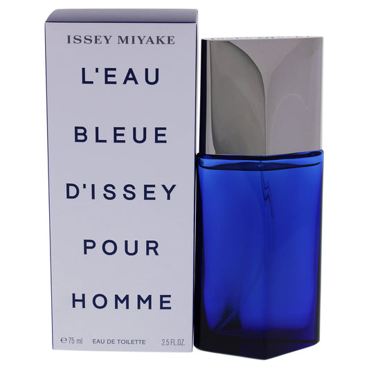 Leau Bleue Dissey Pour Homme by Issey Miyake for Men 2.5 oz EDT Spray
