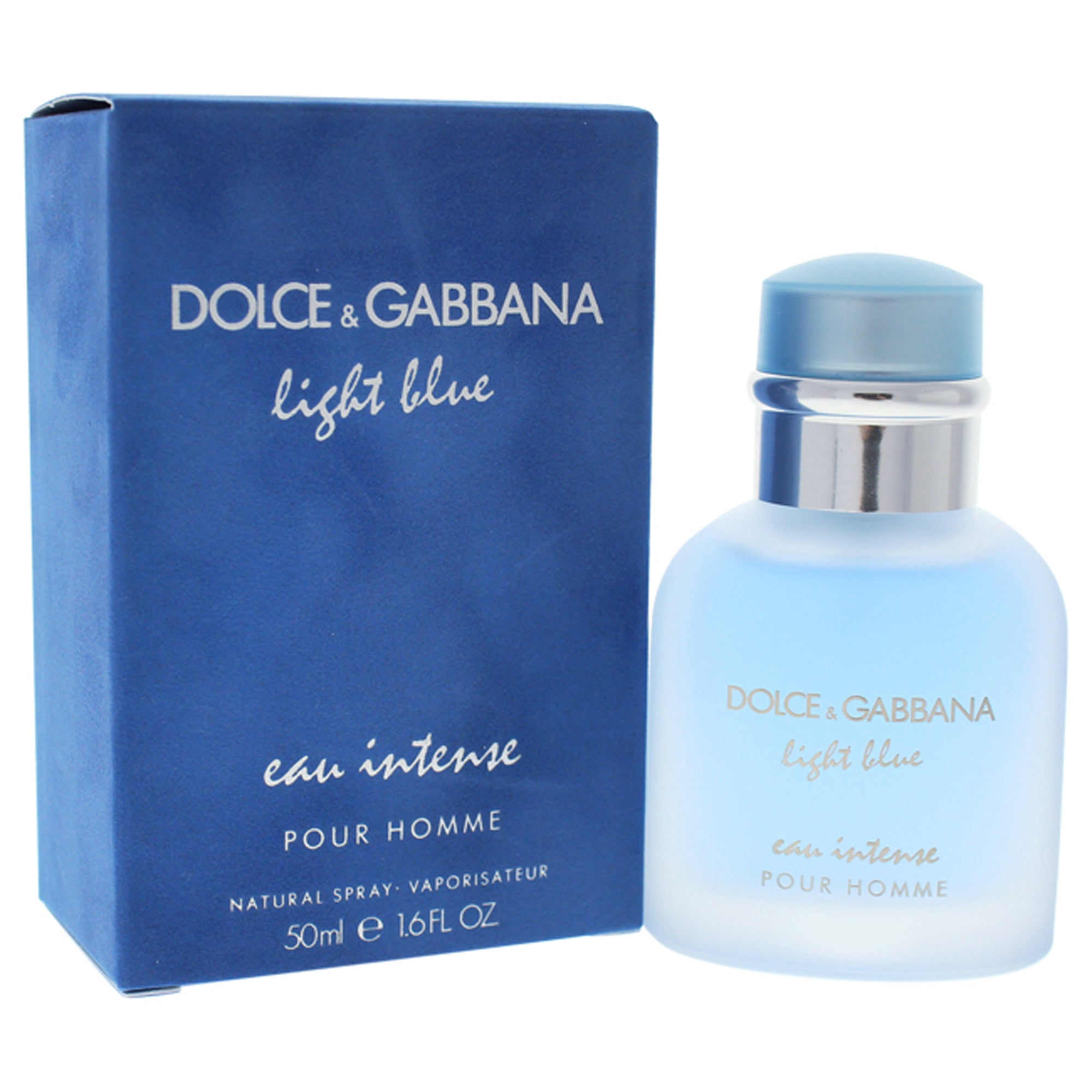 Light Blue Eau Intense by Dolce and Gabbana for Men - 1.6 oz EDP Spray