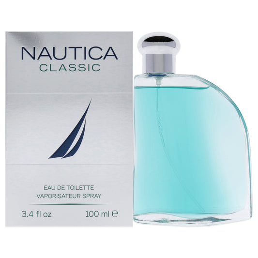 Nautica Classic by Nautica for Men - 3.4 oz EDT Spray