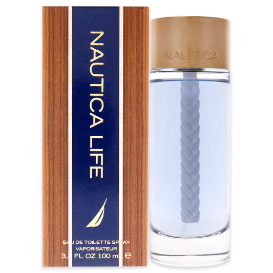 Nautica Life by Nautica for Men 3.4 oz EDT Spray