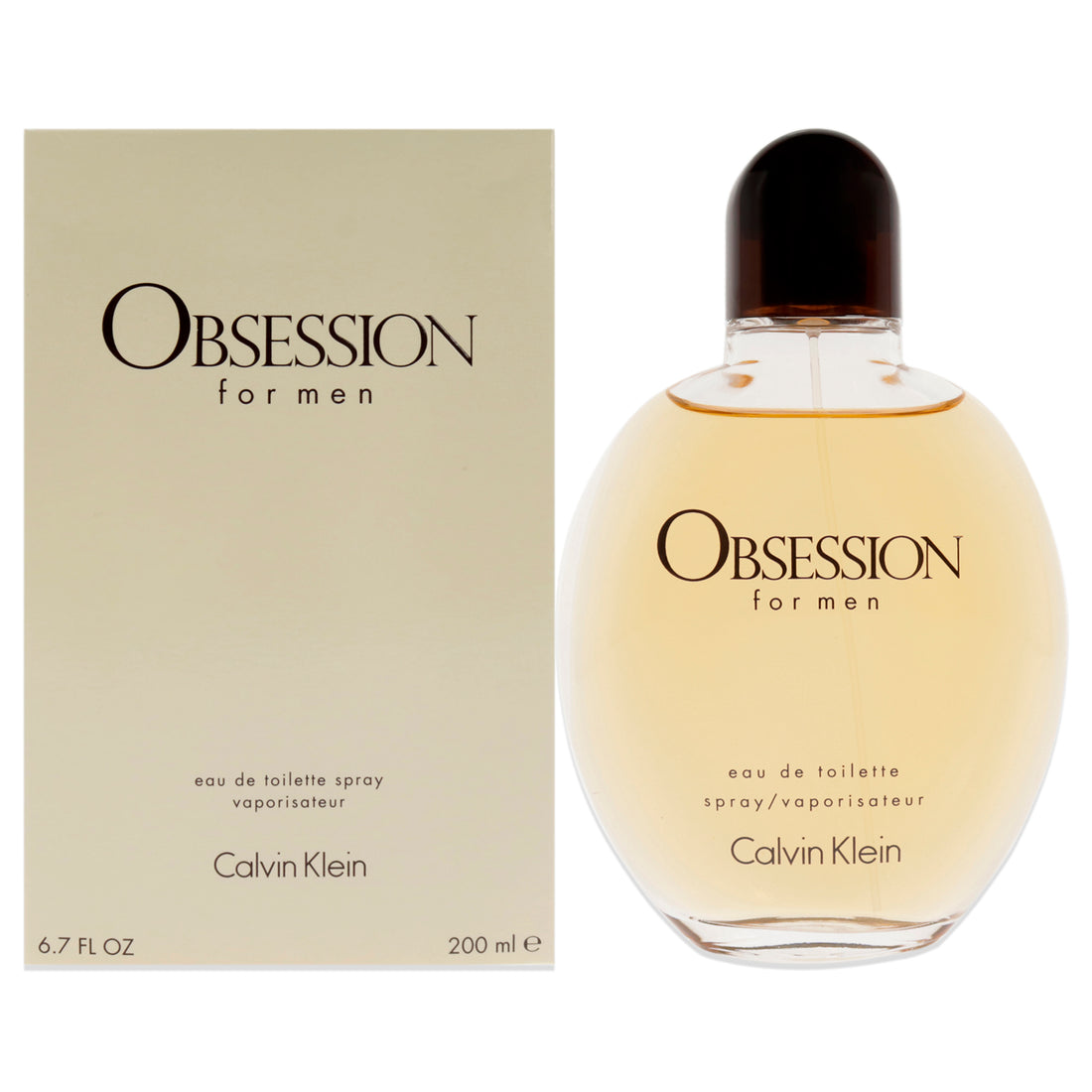 Obsession by Calvin Klein for Men 6.7 oz EDT Spray