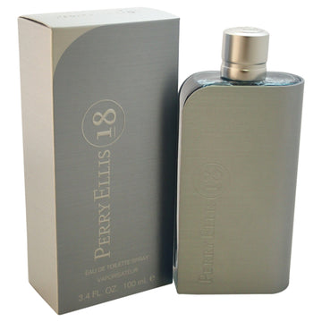 Perry Ellis 18 by Perry Ellis for Men 3.4 oz EDT Spray