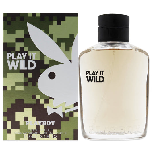 Play It Wild by Playboy for Men - 3.4 oz EDT Spray