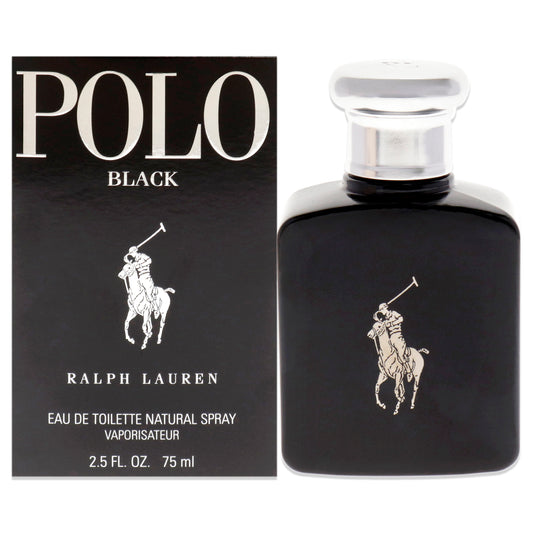 Polo Black by Ralph Lauren for Men 2.5 oz EDT Spray
