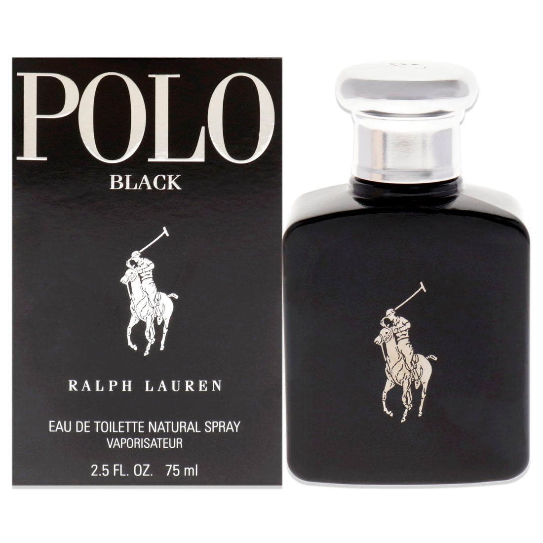Ralph Lauren Polo Black Men EDT Spray