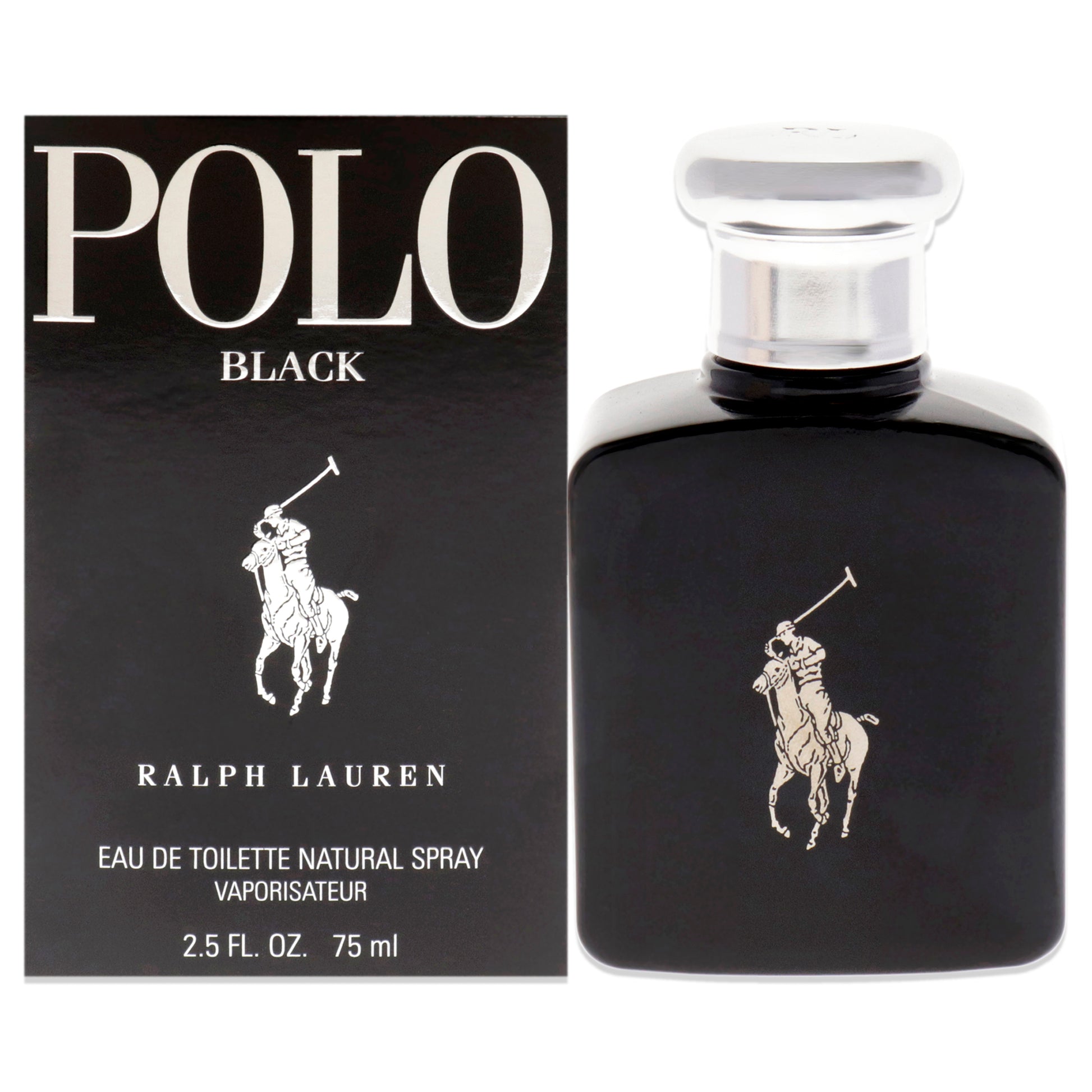 Ralph Lauren Polo Black Men EDT Spray