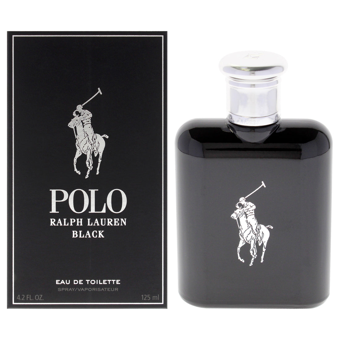 Ralph Lauren Polo Black Men EDT Spray