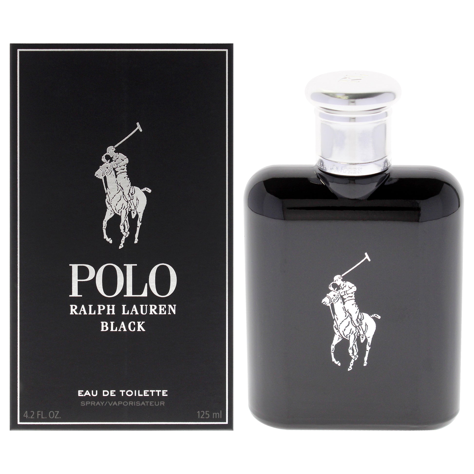 Ralph Lauren Polo Black Men EDT Spray