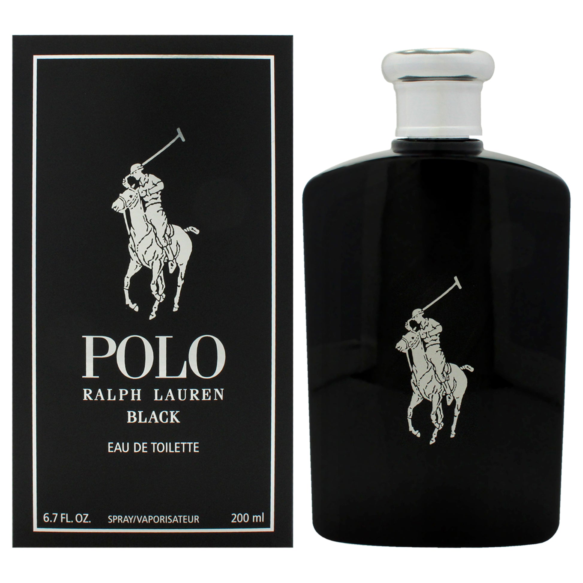 Ralph Lauren Polo Black Men EDT Spray