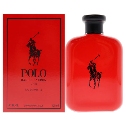 Polo Red by Ralph Lauren for Men - 4.2 oz EDT Spray