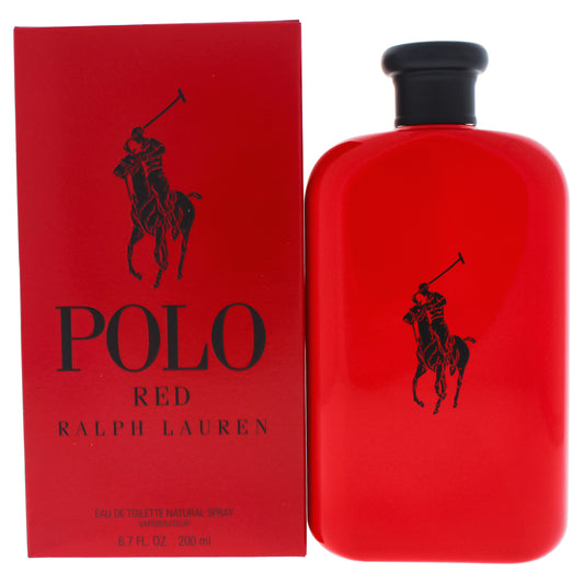 Polo Red by Ralph Lauren for Men 6.7 oz EDT Spray