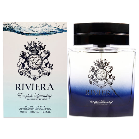 Riviera by English Laundry for Men - 3.4 oz EDT Spray