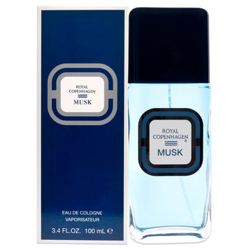 Royal Copenhagen Musk by Royal Copenhagen for Men 3.4 oz EDC Spray