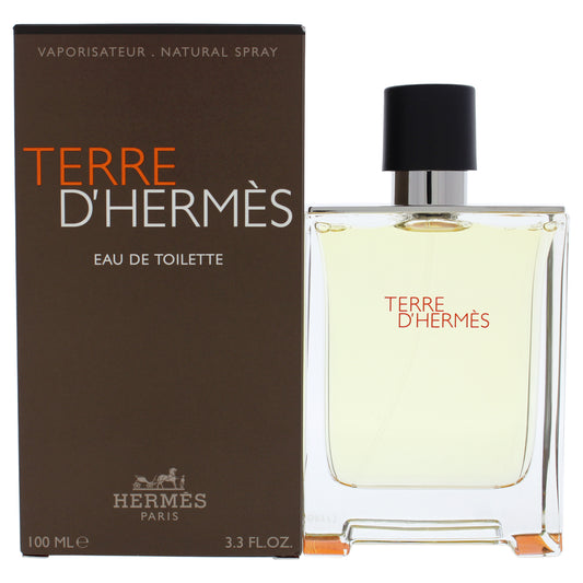 Terre DHermes by Hermes for Men - 3.3 oz EDT Spray