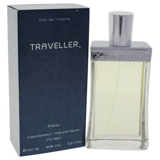 Traveller by Paris Bleu for Men 3.3 oz EDT Spray
