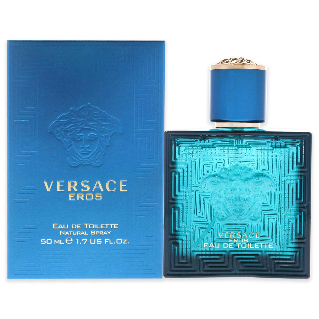 Versace Eros by Versace for Men - 1.7 oz EDT Spray