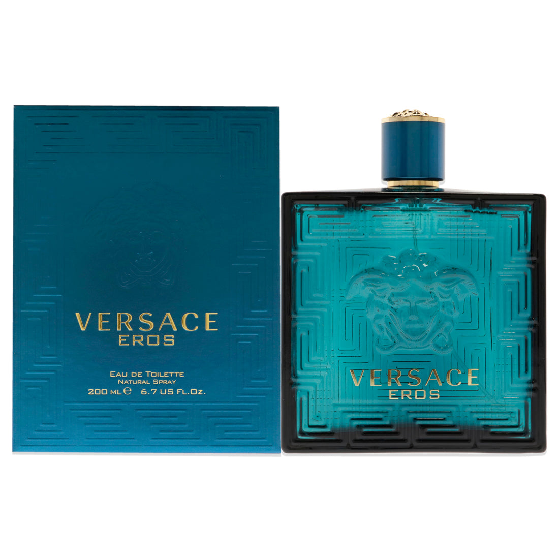 Versace Eros by Versace for Men 6.7 oz EDT Spray