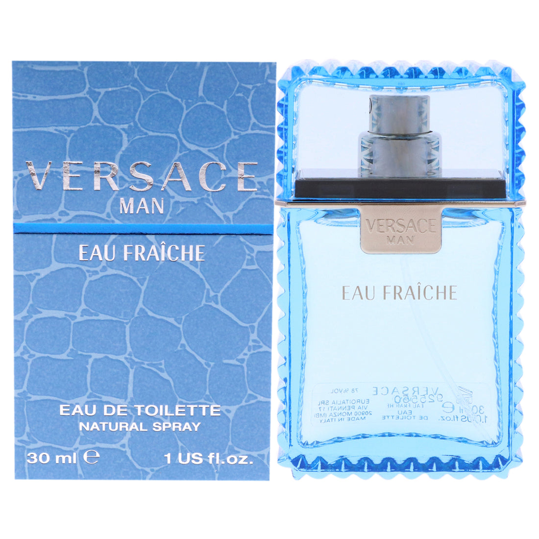 Versace Man Eau Fraiche by Versace for Men 1 oz EDT Spray