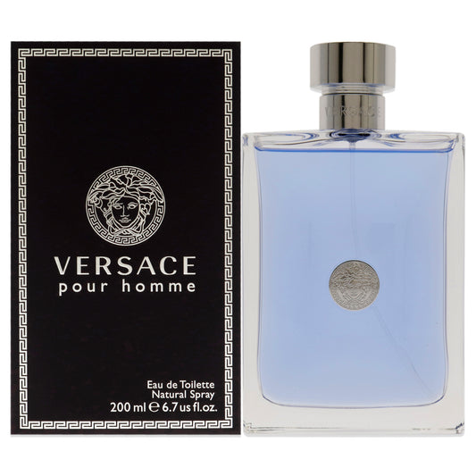 Versace Pour Homme by Versace for Men 6.7 oz EDT Spray