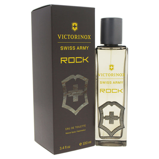 Victorinox Swiss Army Rock by Swiss Army for Men 3.4 oz EDT Spray