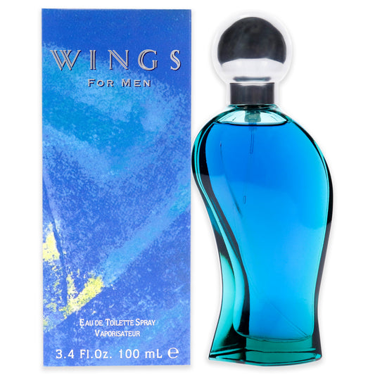 Wings by Giorgio Beverly Hills for Men 3.4 oz EDT Spray
