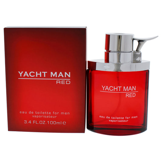 Yacht Man Red