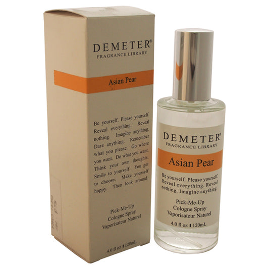 Asian Pear by Demeter for Unisex 4 oz Cologne Spray