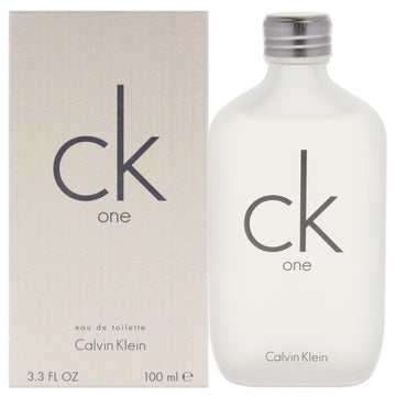 CK One by Calvin Klein for Unisex 3.3 oz EDT Spray