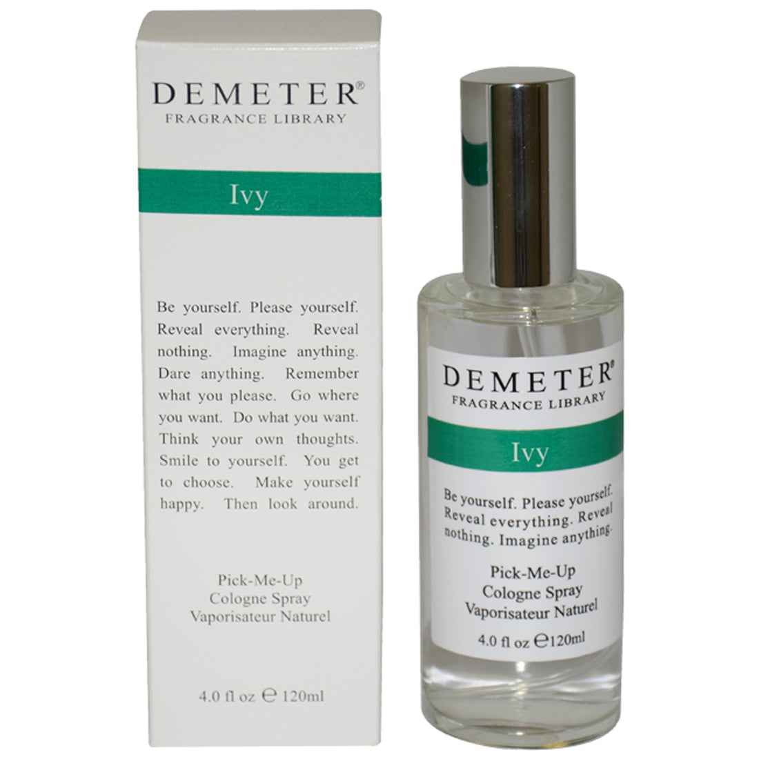 Ivy by Demeter for Unisex 4 oz Cologne Spray