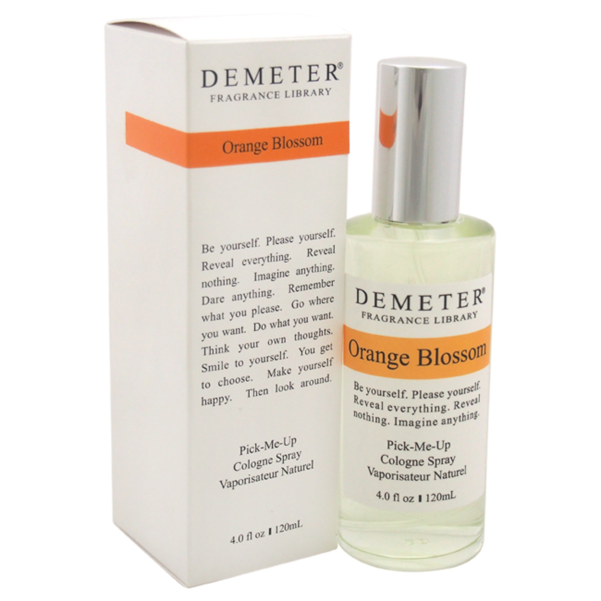 Orange Blossom by Demeter for Unisex 4 oz Cologne Spray