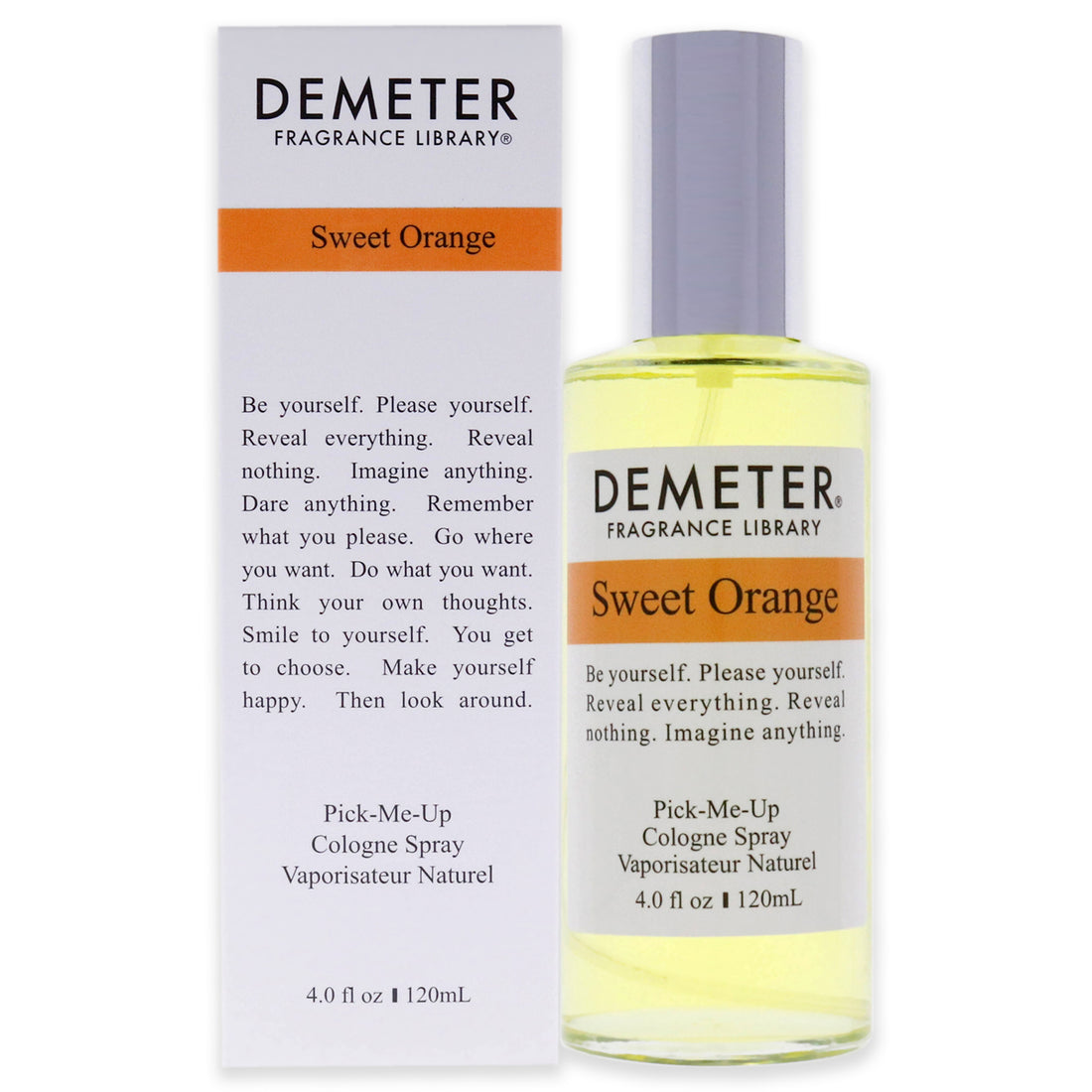 Sweet Orange by Demeter for Unisex 4 oz Cologne Spray